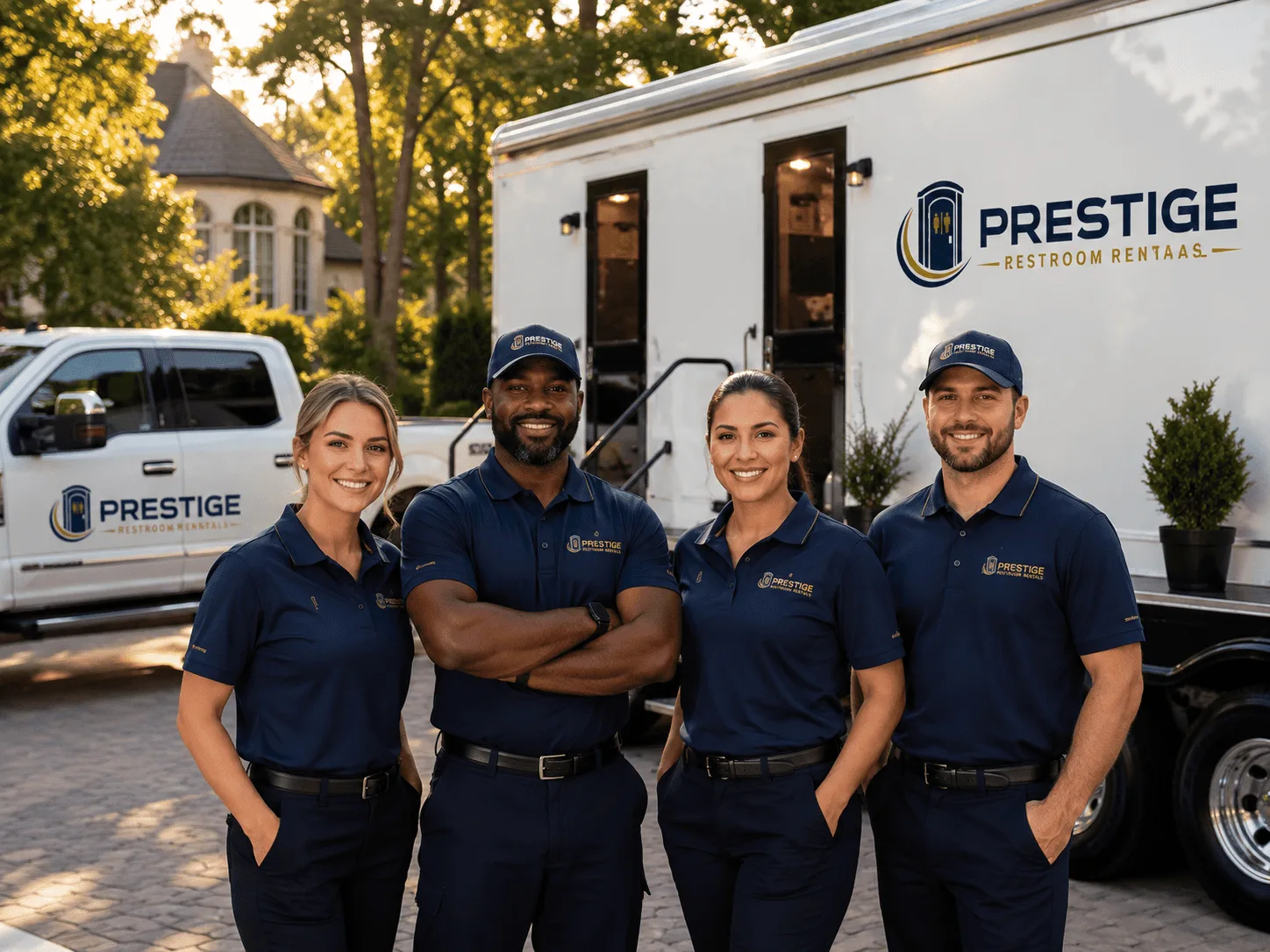 Trusted Luxury Portable Restrooms company in Matthews, IN